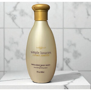Body Source Simple Luxuries Creme Vanilla 8 oz Indulgent Body Wash RARE Retired
